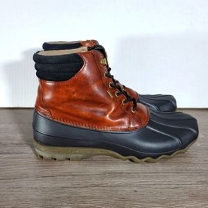 Sperry Avenue Men's  Brown Duck Rain Boot 11 M